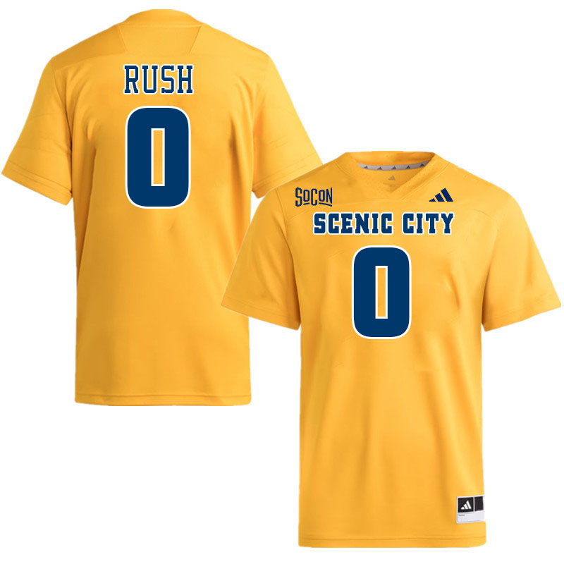 Chattanooga Mocs #0 Jarvis Rush College Football Jerseys,Uniforms Stitched-Gold Chattanooga Mocs #0 Jarvis Rush College Football Jerseys,Uniforms Stitched-Gold